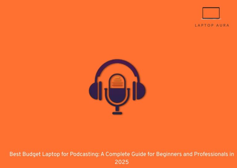 Best Budget Laptop for Podcasting