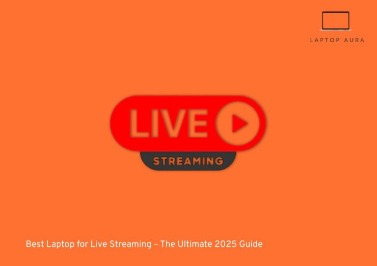 Best Laptop for Live Streaming – The Ultimate 2025 Guide