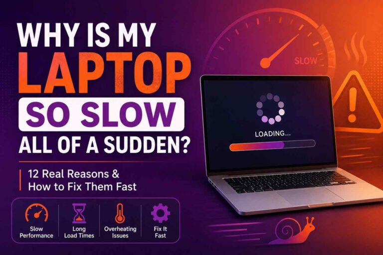 Why Is My Laptop So Slow All of a Sudden