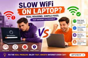 Why Is My WiFi Slow on Laptop But Fine on Phone